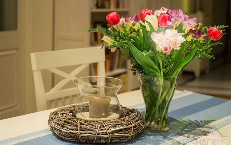 How to decorate the kitchen during the Spring