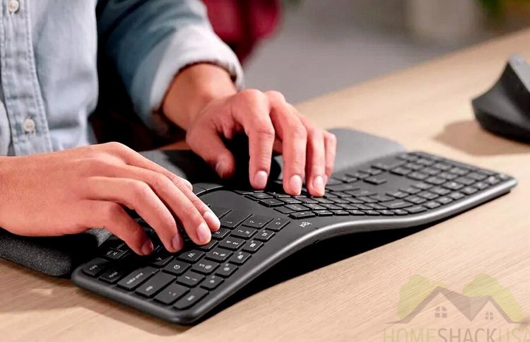 Ergonomic keyboard for home office