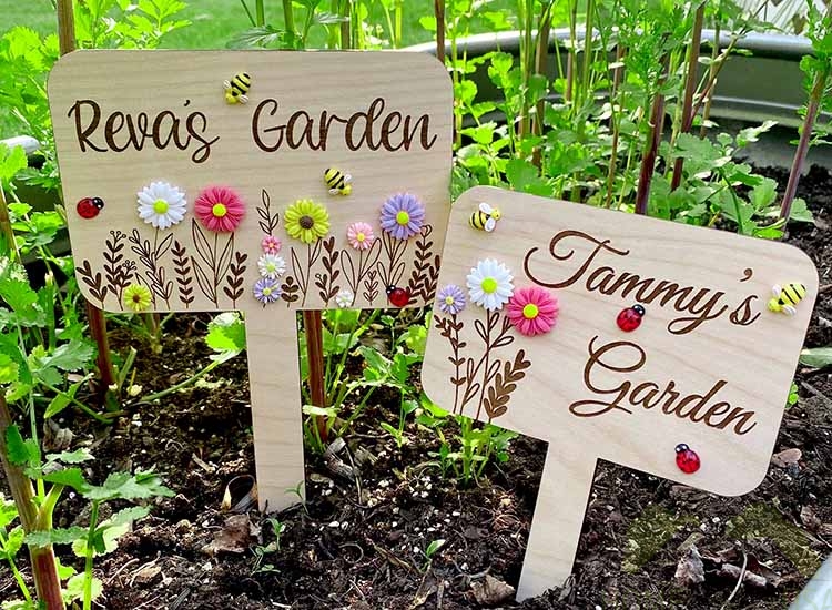 Garden DIY signs