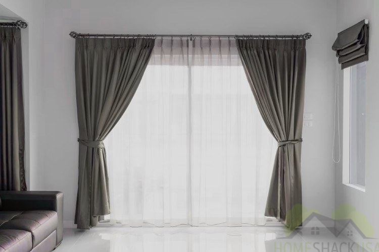 Implement curtains in your home for expensive looking